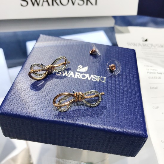 Swarovski Lifelong Bow Earrings 5447089