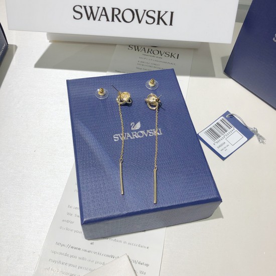 Swarovski Outstanding Pierced Earrings 5455034 8.5CM