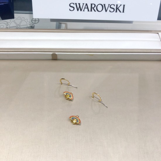 Swarovski Sparkling Dance Earrings 5537494 2.1cmx1.4cm