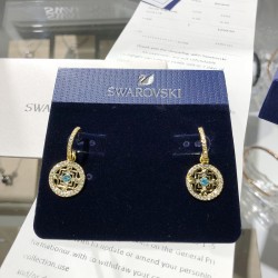 Swarovski Symbolic Mandala Hoop Pierced Earrings 5521446 2.6x1.4CM