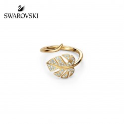 Swarovski Tropical Leaf Open Ring 5519257