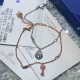 Swarovski Crystal Wishes Lock and Key Bracelet Set 5272251