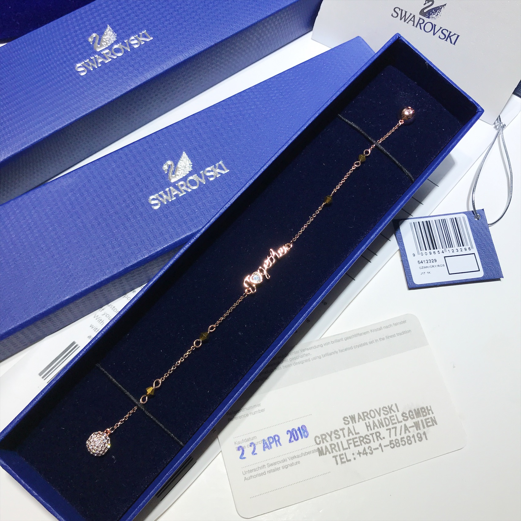 bewijs Adviseren Contractie Shop Swarovski Remix Collection Together Strand Bracelet 5412329 For  Swarovski Rose Gold Bracelet & Bangle