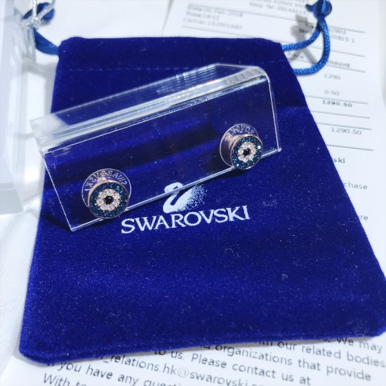 Swarovski Luckily Evil Eye Earrings 5377720