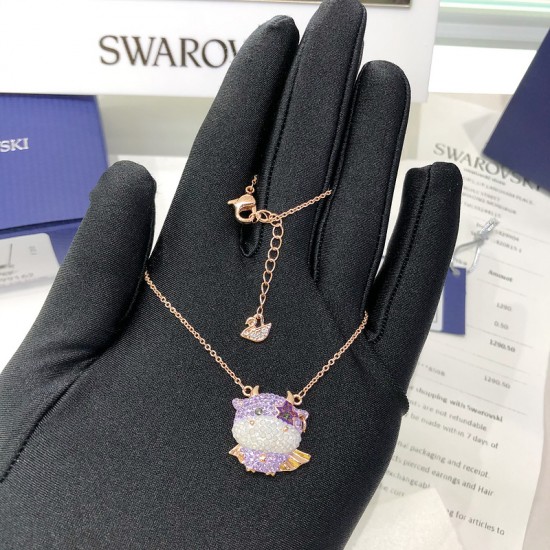 Swarovski Little Pendant T5599162-Swarovski Rose Gold Necklace & Pendant