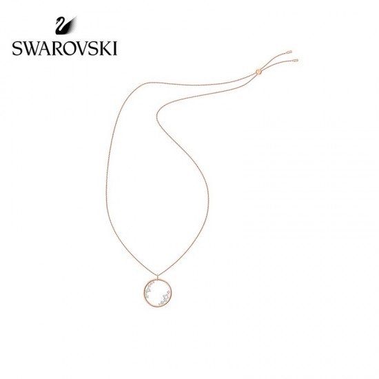 Swarovski North Pendant 5487069-Swarovski Rose Gold Necklace & Pendant