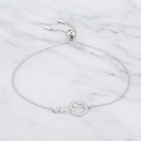 Swarovski Infinity Heart Bracelet 5524421