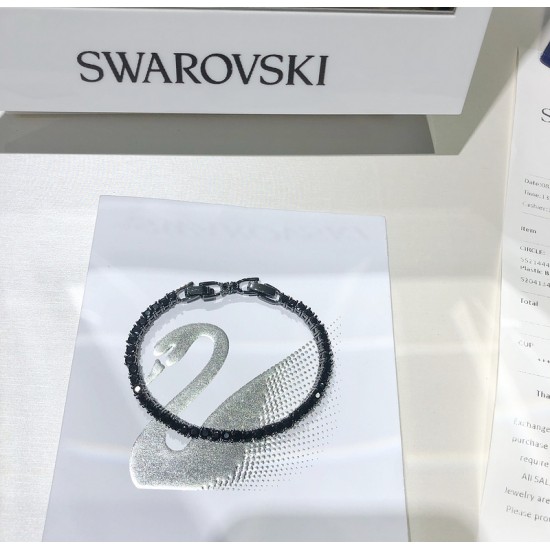 Swarovski Crystal Dust Blue Coil Bracelet | Coil bracelet, Swarovski  bracelet, Swarovski crystals