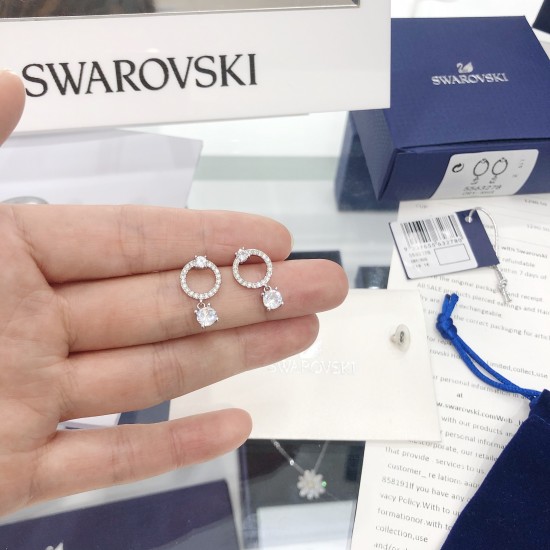 Swarovski Attract Earrings 5563278 1.8cmx1.1cm