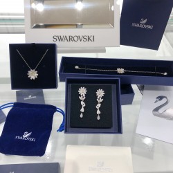 Swarovski Eternal Flower Earrings 5512655 5cmx1.6cm