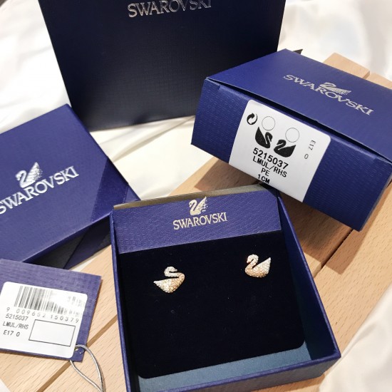 Swarovski Iconic Swan Earrings 5215037