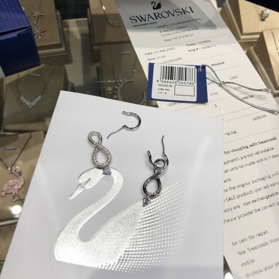 Swarovski Infinity Earrings 5520578