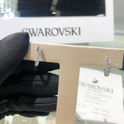 Swarovski Mini Hoop Pierced Earrings 5562126 1.5cm