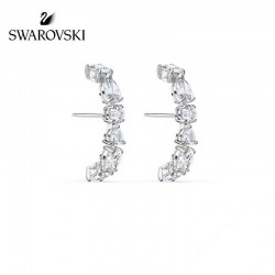 Swarovski Tennis Deluxe Mixed Pierced Earrings 5563322 2x0.5CM