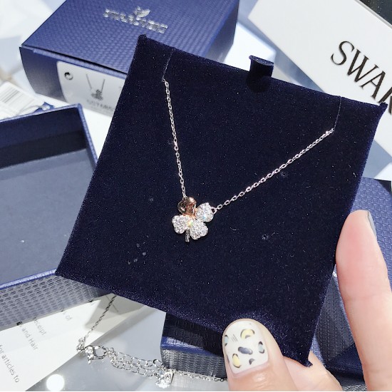Lucky Three Leaf Clover Necklace and Earring Set with crystals from  Swarovski ZA | South Africa | Zando