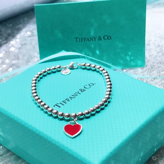 Tiffany Return To Tiffany Bead Bracelet Sterling Silver