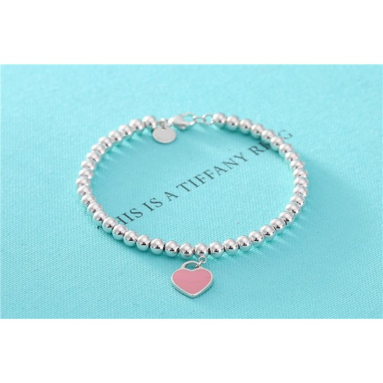 Tiffany & Co. Silver Beaded Ball Bracelet