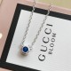 Tiffany Elsa Peretti Color by the Yard Necklace Sterling Silver Blue