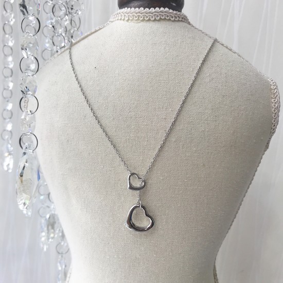 Buy Tiffany Elsa Peretti Open Heart Lariat Pendant Sterling Silver For ...