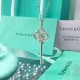 Tiffany Keys Crown Key Pendant 18k White Gold  24466922