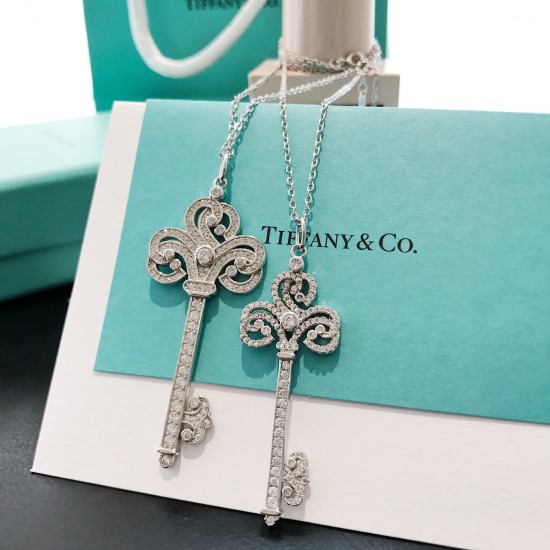 Tiffany Keys Impatiens Pendant Sterling Silver