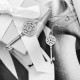 Tiffany Keys Petals Key Pendant Sterling Silver