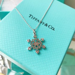 Tiffany Six Pointed Star Pendant Sterling Silver