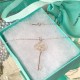 Tiffany Keys Crown Key Pendant 18k White Gold  24466922