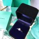 Tiffany Harmony Ring Platinum Round Brilliant Diamond