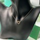Tiffany & Co. Gold Heart Necklace For W Pendant Jewelry
