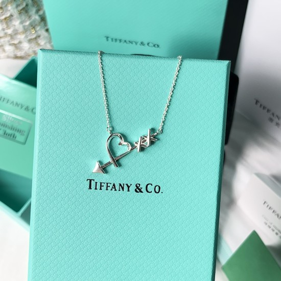 Tiffany & Co. Paloma Picasso 925 Silver Small Necklace For W Jewelry