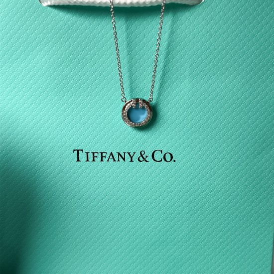 Tiffany & Co. Silver Bloe Necklace For W Jewelry