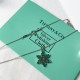 Tiffany & Co.Silver Snowflake Hollow Necklace For W Jewelry