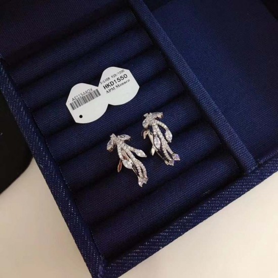 APM Monaco 925 Silver Earrings JewelryFor W