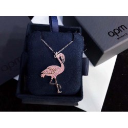 APM Monaco Flamingo Earrings Pendant For W JewelrySuit 