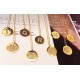 APM Monaco Gold Alphabet Necklace For W And M Jewelry