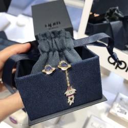 APM Monaco Gold Crystal Earrings W Jewelry
