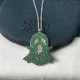 APM Monaco Green Ghost Necklace W Jewelry