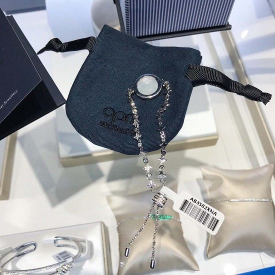 APM Monaco Mal Silver Star Bracelet For W Jewelry