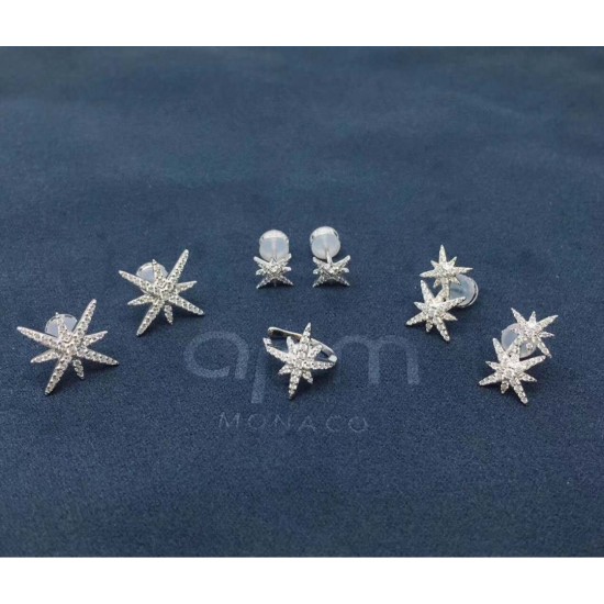 APM Monaco Meteorites Silver Pendant W Jewelry