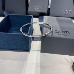 APM Monaco Simple Silver Bracelet W Jewelry