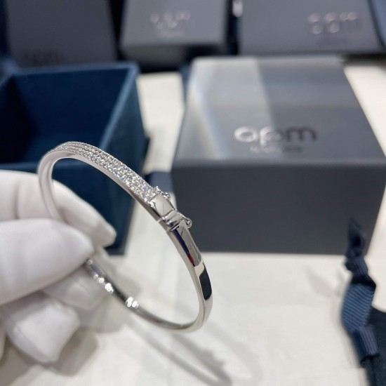 APM Monaco Simple Silver Bracelet W Jewelry