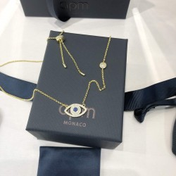 APM Monaco The Devils Eye Clavicle chain Necklace W Jewelry