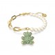 Swarovski Teddy Green Bear Pearl Bracelet For W Jewelry 5669167